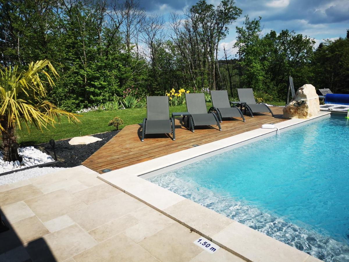 "Notre Bastide" Maison Et Table D'Hotes Traditionnelle Et Vegetarienne, Piscine, Jacuzzi, Clim, , A 5 Mn De Sarlat Marcillac-Saint-Quentin Dış mekan fotoğraf