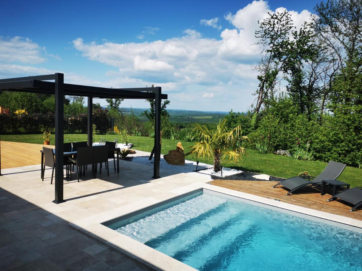 "Notre Bastide" Maison Et Table D'Hotes Sur Reservation, Piscine, Climatisation, Jacuzzi, Prise Pour Ve, A 10 Mn De Sarlat Bed & Breakfast Marcillac-Saint-Quentin Dış mekan fotoğraf