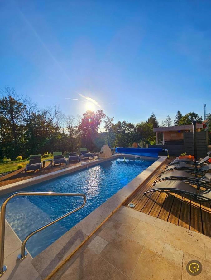 "Notre Bastide" Maison Et Table D'Hotes Sur Reservation, Piscine, Climatisation, Jacuzzi, Prise Pour Ve, A 10 Mn De Sarlat Bed & Breakfast Marcillac-Saint-Quentin Dış mekan fotoğraf